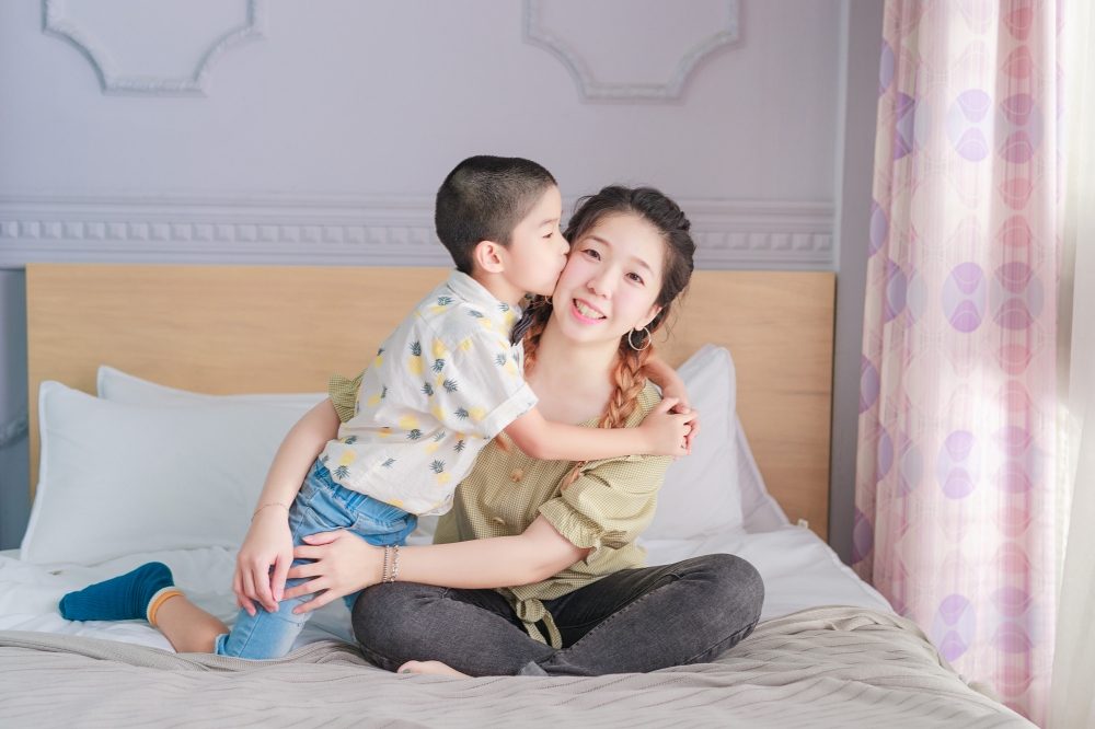 阿立棚內親子寫真