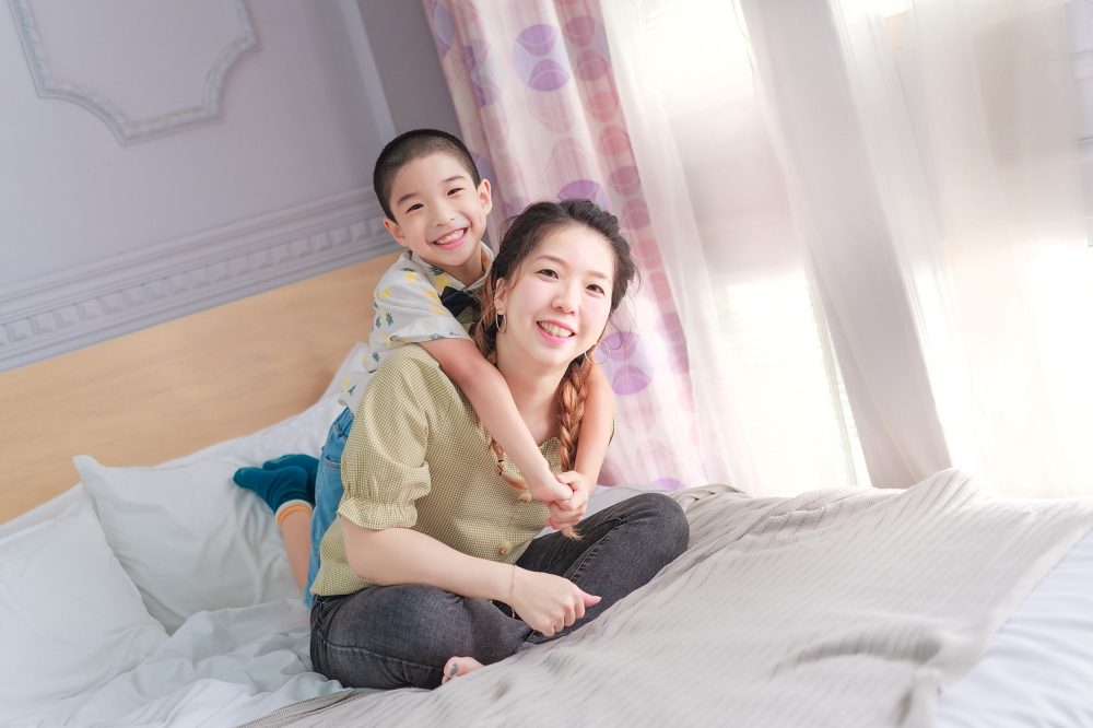 阿立棚內親子寫真