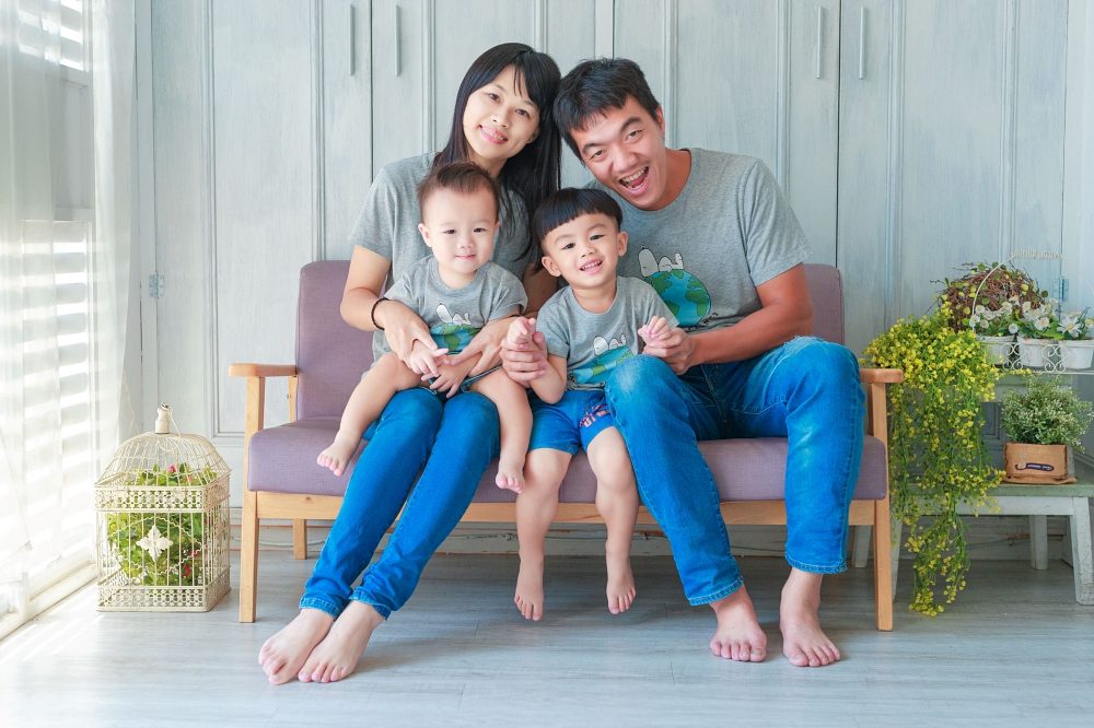 梓淇棚內親子寫真