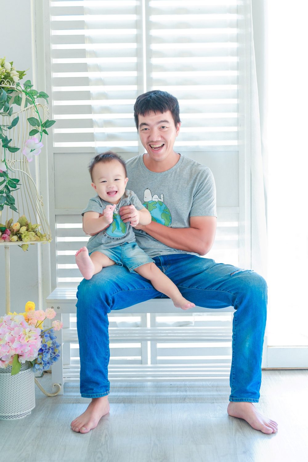 梓淇棚內親子寫真