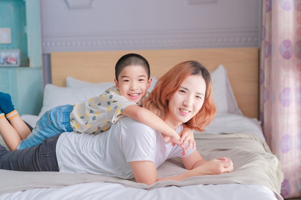 阿立棚內親子寫真