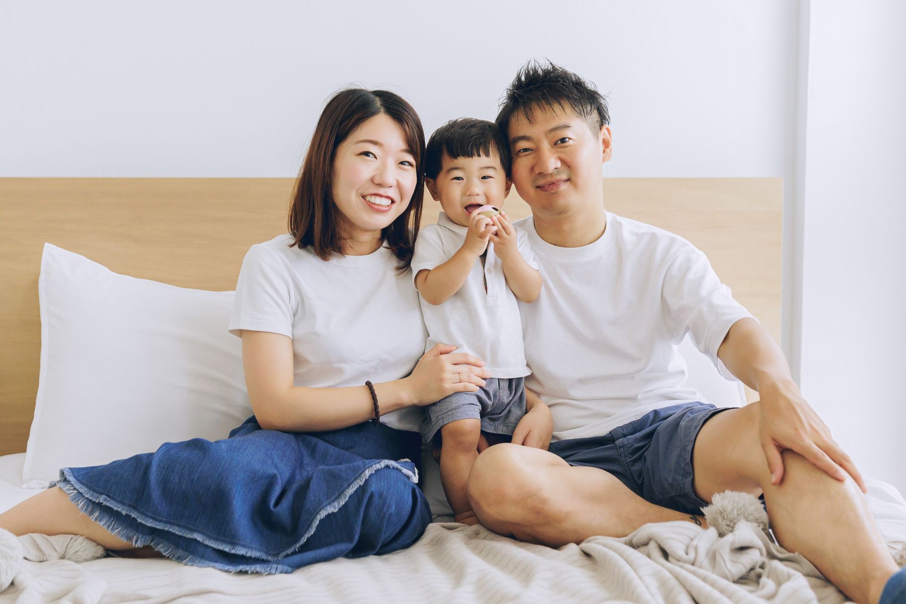 棚內親子寫真